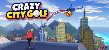 Okładka gry Crazy City Golf